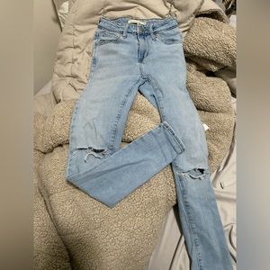 Levi skinny jeans